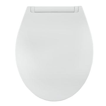 WC sjedalo s mekim zatvaranjem, uklonjivo, AWD INTERIOR 1442 Salsa duroplast bijela