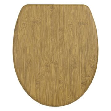 WC sjedalo s mekim zatvaranjem, uklonjivo, AWD INTERIOR 2035 Bambly duroplast bambus
