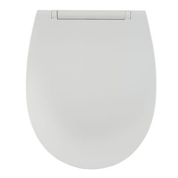 WC sjedalo s mekim zatvaranjem, uklonjivo, AWD INTERIOR 1443 Bolero duroplast bijela