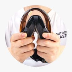 Outdoor master Dječje skijaške naočale Happy Valley Black Frame Orange Lens VLT 58%