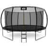 Aga SPORT EXCLUSIVE Trampolin 430 cm Crna + zaštitna mreža + ljestve