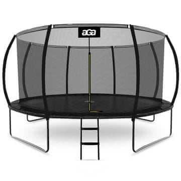 Aga SPORT EXCLUSIVE Trampolin 430 cm Crna + zaštitna mreža + ljestve