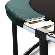 Aga SPORT EXCLUSIVE Trampolin 500 cm Tamno zelena + zaštitna mreža + ljestve