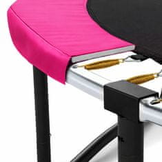 Aga SPORT EXCLUSIVE Trampolin 250 cm Ružičasta + zaštitna mreža + ljestve