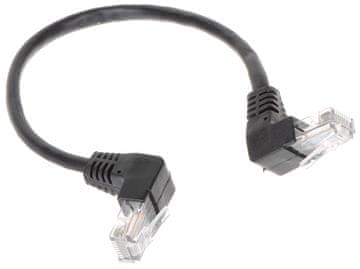 Delta Patchcord rj45/0.25-kk/b 0,25 m