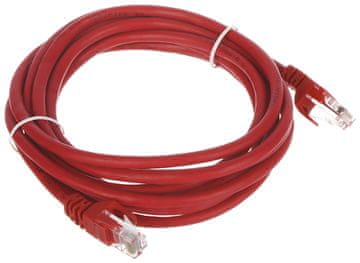 Delta Patchcord rj45/3.0-crveni 3,0 m