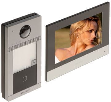 Hikvision Set videodomofona DS-KIS604-S(C) Hikvision