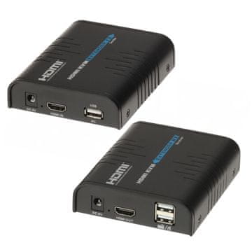 Signal Extender HDMI HDMI+USB-EX-100