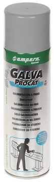 Farba galvaniširajuća Galva-Procata u spreju 500ml super sjaj Ampere