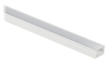 PROFIL S ABAŽUROM ZA LED TRAKE PR-LED/SW2/2M NADGRADNI BIJELI