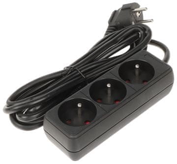 Blow Produžna letva PR-3M-3G/B (3 utičnice) 2.8 m