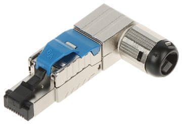 Utični modularni kutni ekranirani rj45/ftp6a-hand-kat