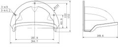 Hikvision Daszek ochronny DS-1250ZJ Hikvision