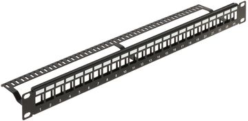 Patch panel keystone PP-24/FX/C-V2