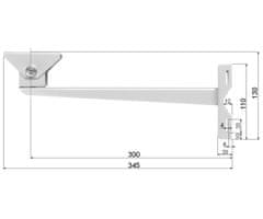 Delta Uchvat obudove na stup BRP-30W