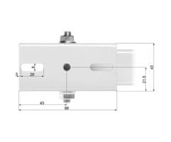 Delta Uchvat obudove na stup BRP-30W