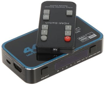 Delta Prijenosnik videa HDMI-SW-4/1-2.0