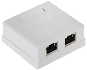 Gniazdo krajnje rj45-2g5/6 dvostruko