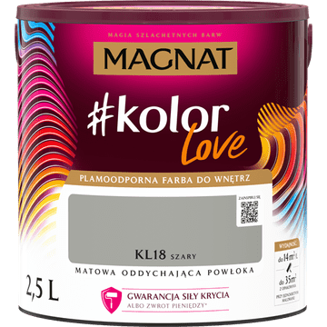 Śnieżka Magnat #kolorLove KL18 siva 2,5L