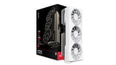 XFX Swift AMD Radeon RX 9070 OC grafička kartica, Gaming Edition, 16 GB GDDR6, bijela (RX-97SWFT3W7)