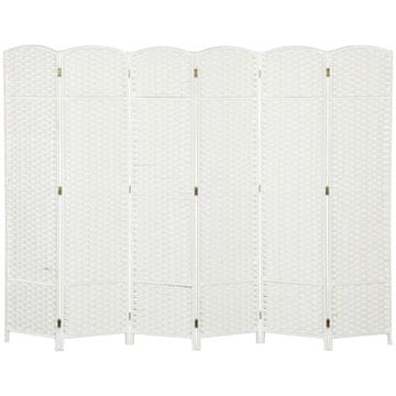 Homestar Pregrada za sobu 6 panela sklopiva 240x16x170 cm bijela