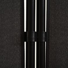 Homestar Pregrada za sobu 3 panela zaslon za privatnost 253x182x50 cm crna