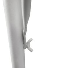 Homestar Balkonski viseći stol 60x565x45 cm bijeli podesivi