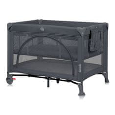 Lionelo Putni krevetić Laura, sivi (sivi beton)