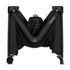 Lionelo Amelie prijenosni krevetić, crni (crni karbon)