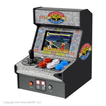 My Arcade Micro Player Street Fighter II Champion Edition kolekcionarska retro arkadna konzola (Premium izdanje)