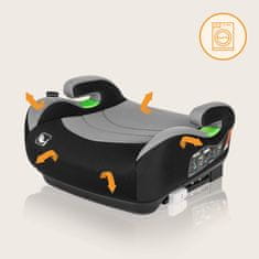 Lionelo Luuk Fix i-Size autosjedalica, 125-150 cm, siva