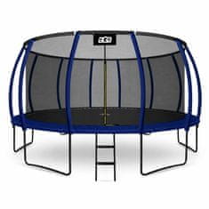 Aga SPORT EXCLUSIVE Trampolin 500 cm Tamno plava + zaštitna mreža + ljestve