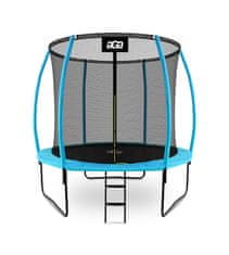Aga SPORT EXCLUSIVE Trampolin 250 cm Svijetloplava + zaštitna mreža + ljestve