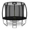 SPORT EXCLUSIVE Trampolin 305 cm Crna + zaštitna mreža + ljestve