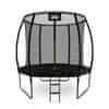 Aga SPORT EXCLUSIVE Trampolin 250 cm Crna + zaštitna mreža + ljestve