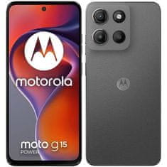 Motorola Mobilni telefon Moto G15 8+256GB Gravity Grey