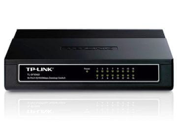 TP-Link TL-SF1016D 16-portni 10/100 Mbps mrežni prekidač