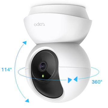 TP-Link Tapo C200 dan/noć Pan/Tilt FHD Wi-Fi sigurnosna kamera bijela