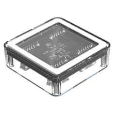 Orico 4-portni USB hub, USB 3.0, transparentni, MH4U