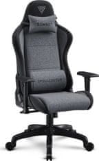 SENSE7 gaming stolica Spellcaster FUKU FF sivo-crna