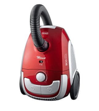 BRAVO Usisavač s vrećicom za pod B 4521 MOUSE RED