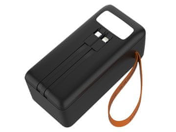 Tracer VOUGE-5 prenosna baterija, 50.000 mAh, 20W, črna (TRABAT47370)