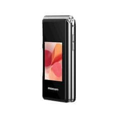MaxCom MM835 preklopni mobilni telefon, 4G, Dual SIM, crni (115941)