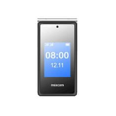 MaxCom MM835 preklopni mobilni telefon, 4G, Dual SIM, crni (115941)