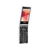 MaxCom MM835 preklopni mobilni telefon, 4G, Dual SIM, crni (115941)