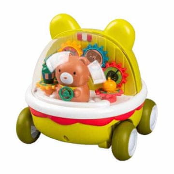 Auto na navijanje za djecu Medvjedić - zeleni