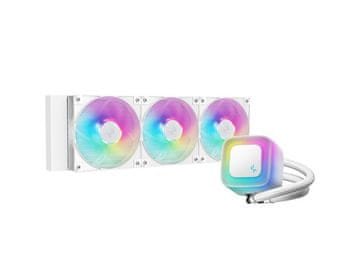 DEEPCOOL Sustav vodenog hlađenja AIO Liquid Cooler DeepCool LE360 WH V2, 360mm, ARGB, bijeli