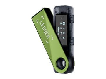 Ledger Nano S PLUS, novčanik za Bitcoin i druge kriptovalute, Oxidate Green
