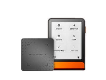 Ledger Flex s Recovery Key, novčanik za Bitcoin i druge kriptovalute, Narančasti