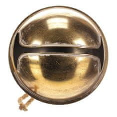 Autronic Viseći ukras Metal bell - hanging decoration, gold color (KOC508 GOLD)